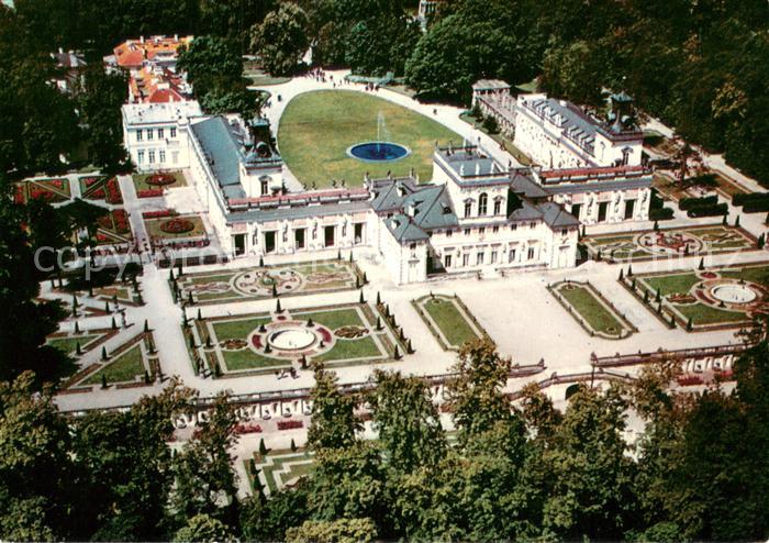 Warszawa Palac w Wilanowie Fliegeraufnahme