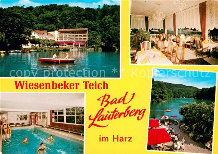 Bad Lauterberg Kneipp Kurhotel Wiesenbeker Teich Hallenbad Gastraum Terrasse