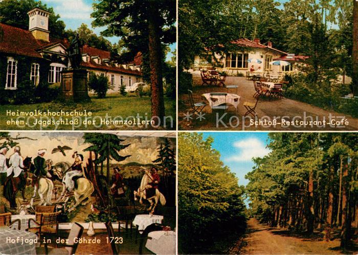 Goehrde Schloss Restaurant und Cafe Heimvolkshochschule Hofjagd in der Goehrde B