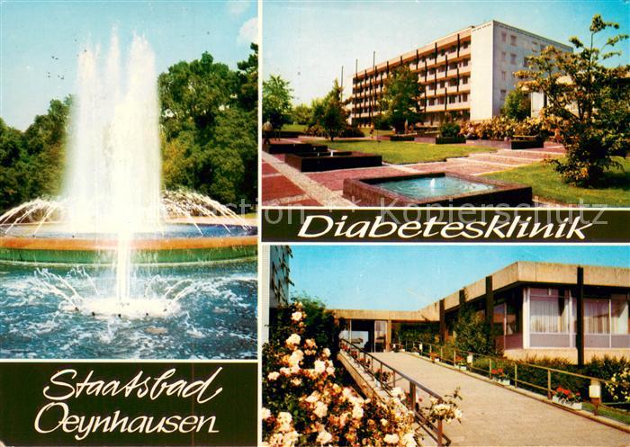Bad Oeynhausen Diabetesklinik Springbrunnen