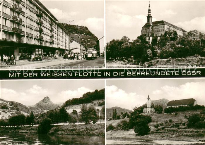 Usti nad Labem Schloss Decin Vrobinec Voltire