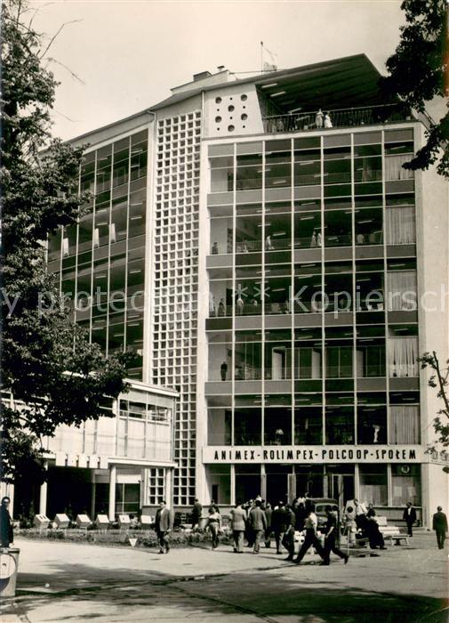 Poznan Posen Pawilon handlowy na terenie MTP
