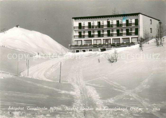 Tauplitzalm Berghof Grosssee mit Schneiderkogel