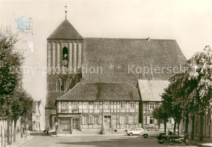 Wusterhausen Dosse Dom Aufnahme von 1981