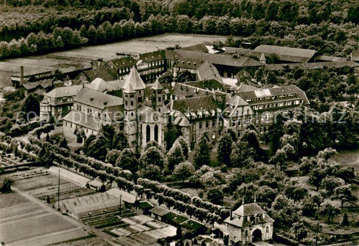 Knechtsteden Missionshaus Fliegeraufnahme