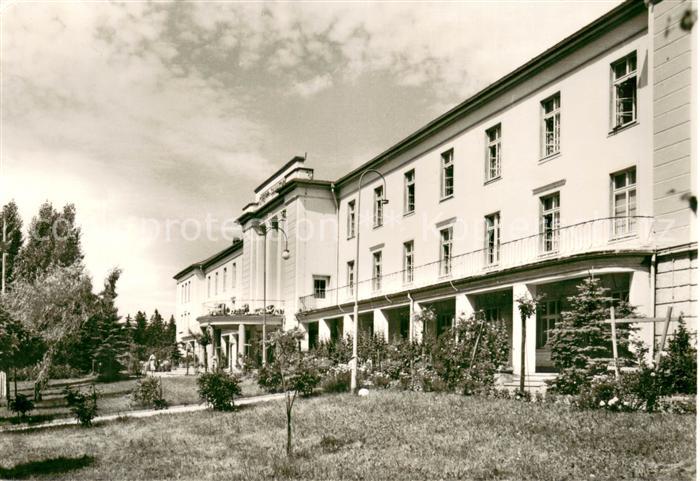 Antonshoehe Breitenbrunn Sanatorium fuer natuerliche Heilweise