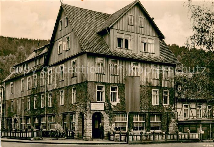 Treseburg Harz VEB Betriebserholungsheim Forelle