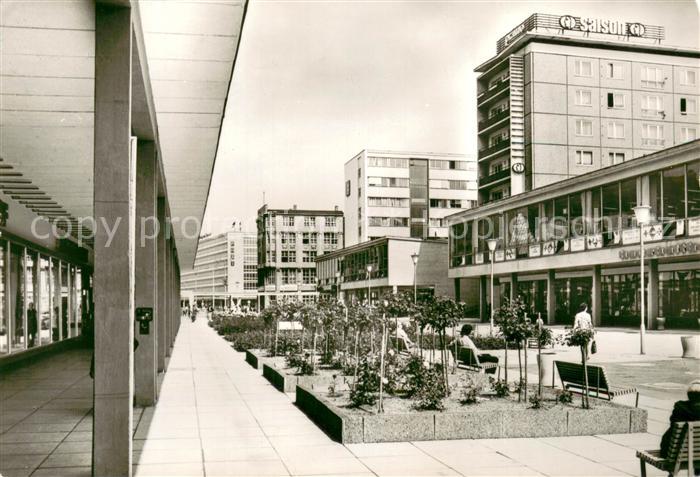 Karl-Marx-Stadt CHEMNITZ Rosenhof Fussgaengerzone