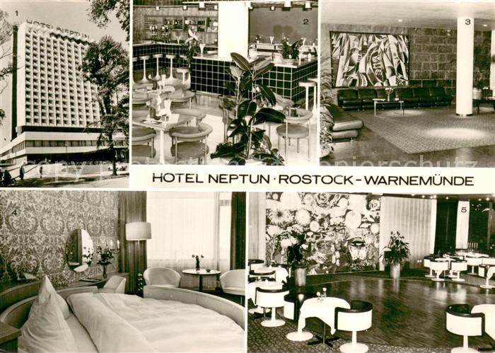 Warnemuende Ostseebad Hotel Neptun Milch Mokka Bar Hotelhalle Italienisches Zimm