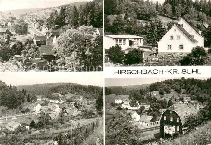 Hirschbach Suhl Teilansichten Erholungsort