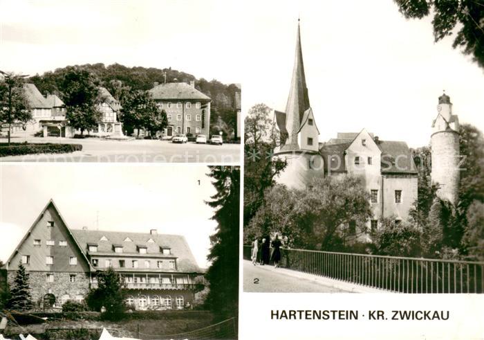 Hartenstein Zwickau FDGB Erholungsheim Aktionseinheit Schloss Stein