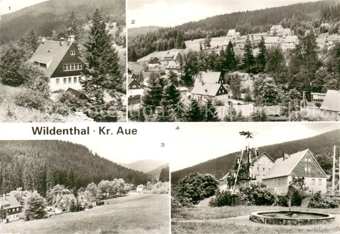 Wildenthal Eibenstock Gemeindeamt Hotel Zum Auersberg Teilansichten Landschaftsp