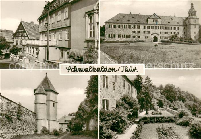 Schmalkalden Thueringen Gaststaette Zur Wilhelmsburg Schloss Parkanlagen