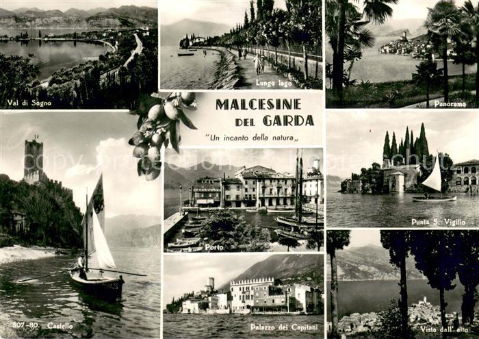 Malcesine Lago di Garda Un incanto della natura Val di Sogno Lungolago Punta San