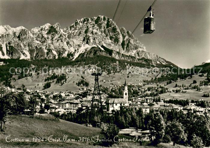 Cortina d Ampezzo Funivia Cortina Pocol Cristallo Dolomiti