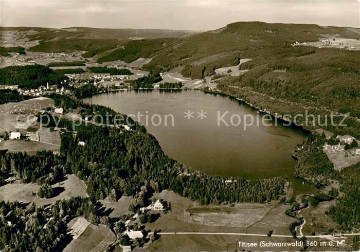 TITISEE Schwarzwald BW im Schwarzwald Fliegeraufnahme