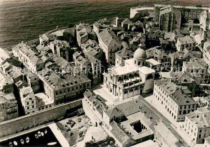 Dubrovnik Ragusa Altstadt Fliegeraufnahme