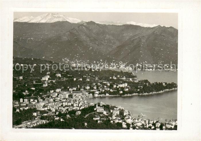 Golfo Tigullio Rapallo Panorama veduta aerea
