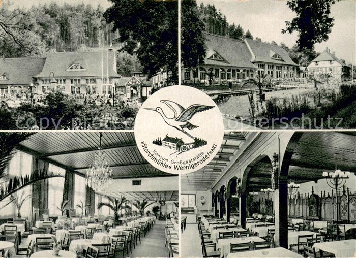 Wernigerode Harz Konsum Grossgaststaette Storchmuehle