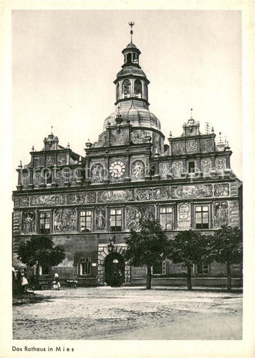 Mies Stribro Czekia Rathaus Aus dem Jahrweiser Schoenes Sudetenland 28 Bildkarte