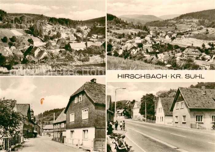Hirschbach Suhl Panorama Ortsmotive