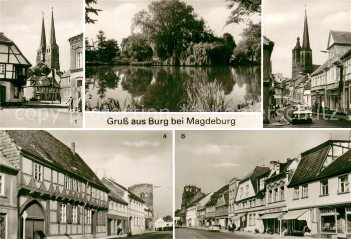 Burg Magdeburg Nikolaikirche Park Oberkirche Berliner Strasse Platz der Weltjuge
