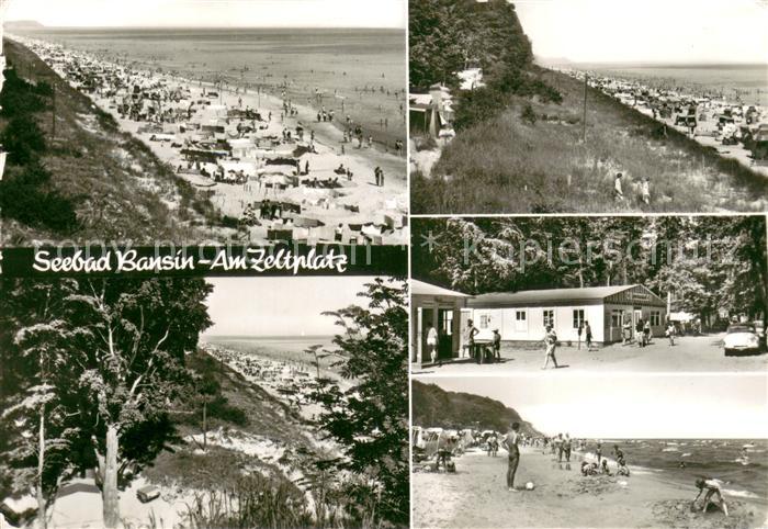 Bansin Ostseebad Kueste Strand Zeltplatz