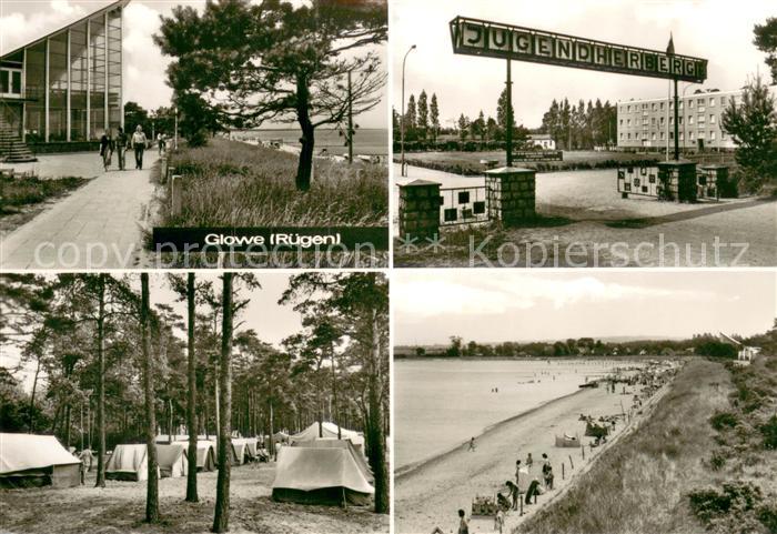 Glowe Ruegen Jugendherberge Campingplatz Strand