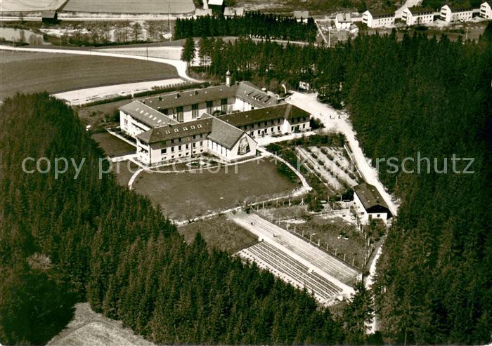 Selbitz Oberfranken Mutterhaus der Christusbruderschaft Fliegeraufnahme