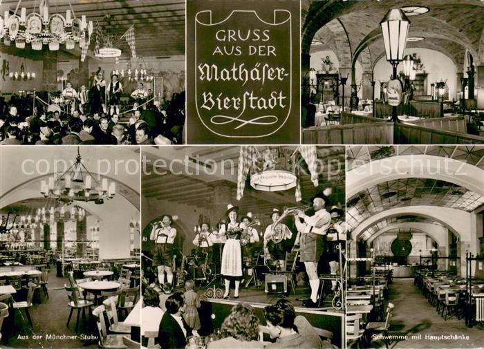 Muenchen Bayern Mathaeser Bierstadt Gaststaettenbetriebe Reiss