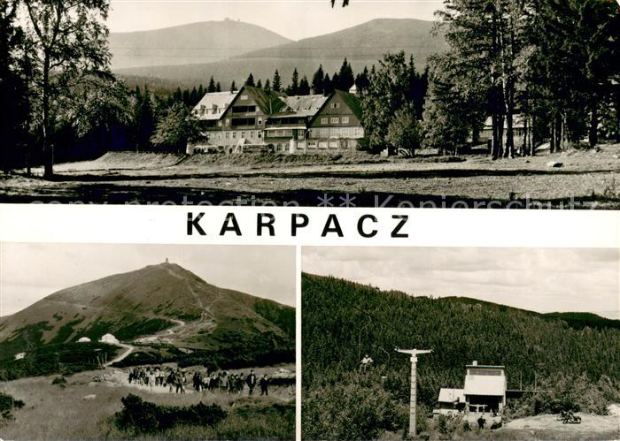 Karpacz Hotel gorski Orlinek Sniezka Berghotel Wanderung Sessellift Riesengebirg