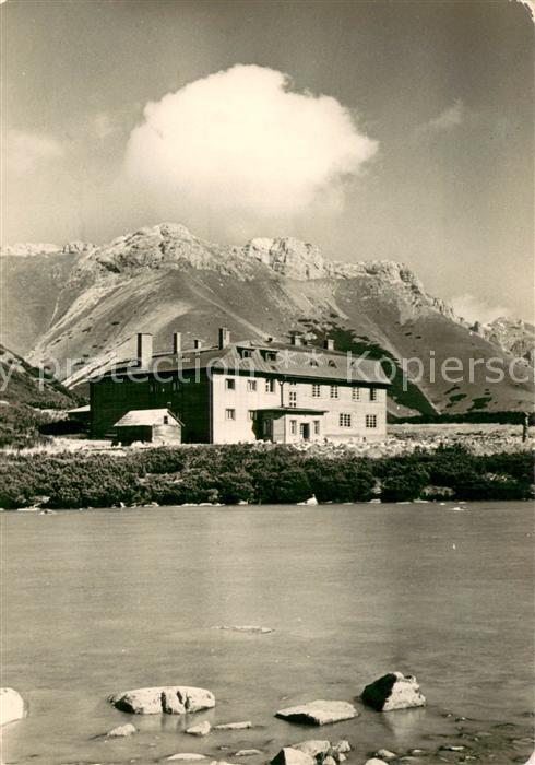Vysoke Tatry Kezmarska chata pri Velkom Bielem plese Berghotel Hohe Tatra