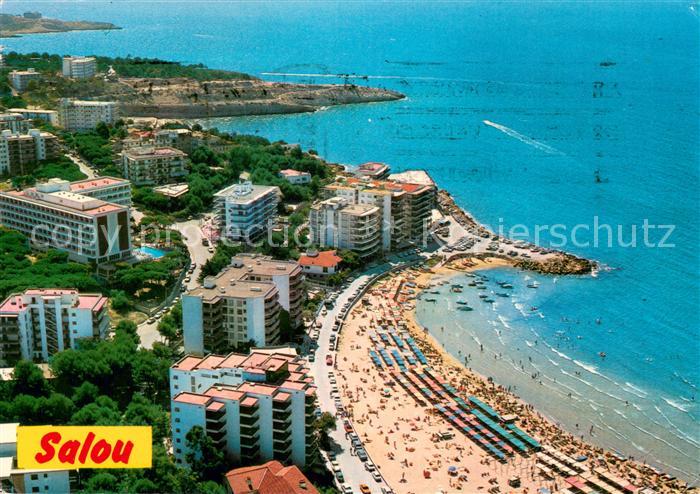 Salou Hôtels a la plage vue aérienne