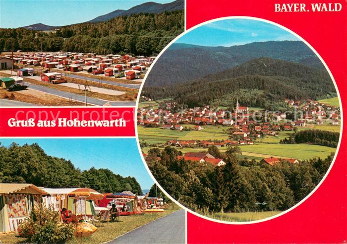 Hohenwarth Koetzting Panorama Bayerischer Wald Campingplatz