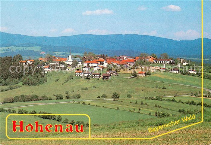 Hohenau Niederbayern Panorama Bayerischer Wald