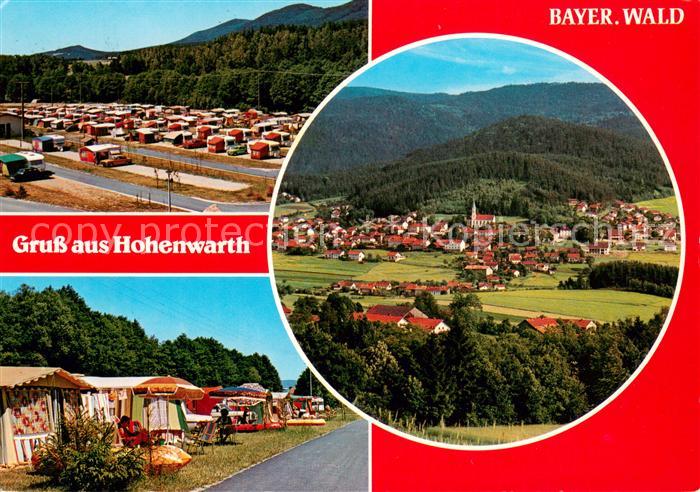 Hohenwarth Koetzting Panorama Campingplatz Naturpark Bayerischer Wald