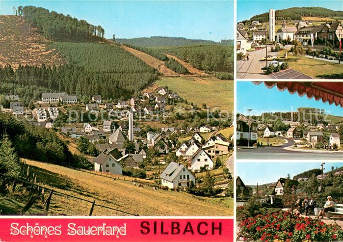 Silbach Winterberg Panorama Ortsansichten Parkanlagen