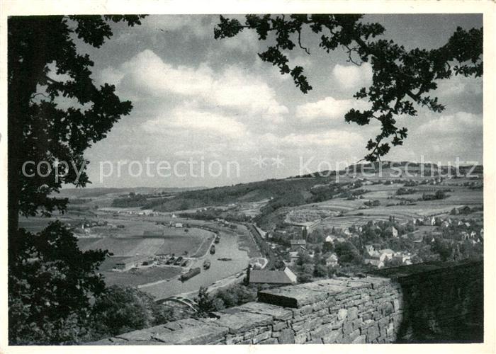 Vlotho Panorama Blick vom Amtshausberg