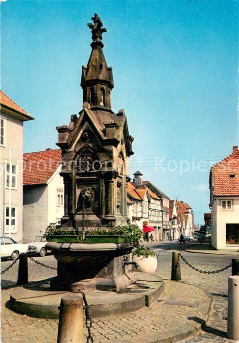 Obernkirchen Marktplatz Brunnen