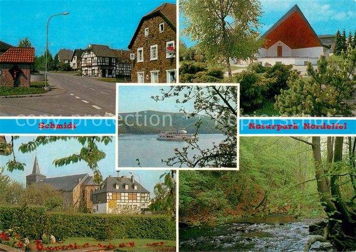 Schmidt Nideggen Ortsmotive Kirche Natur Wald Naturpark Nordeifel Rurtalsperre S