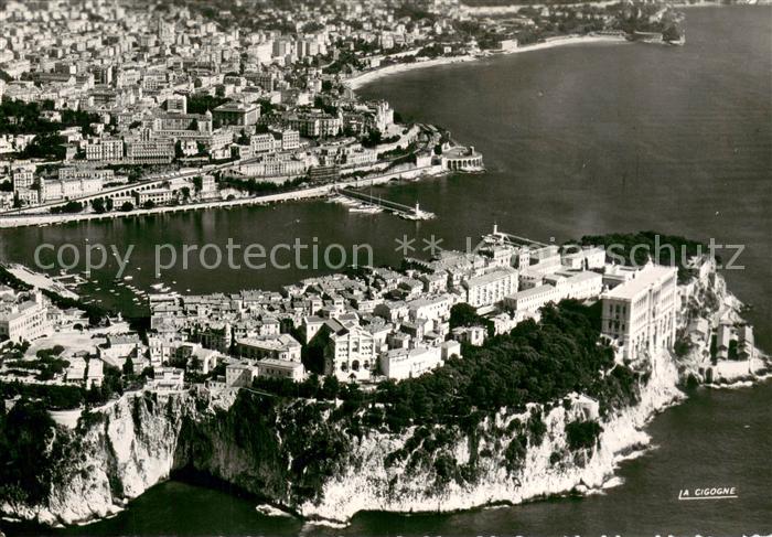 Monte-Carlo Rocher et le port Principauté de Monaco vue aérienne