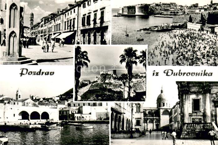 Dubrovnik Ragusa Stadtansichten Altstadt Hafen Strand Festung
