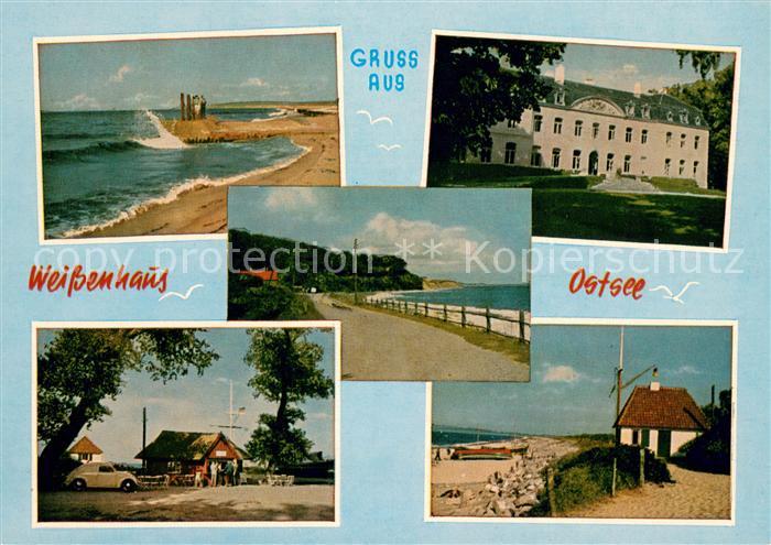 Weissenhaus Strand Uferstrasse Kiosk Schloss