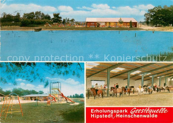 Heinschenwalde Erholungspark Geestequelle Kinderspielplatz Reithalle