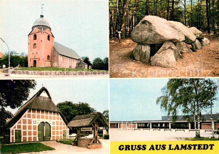 Lamstedt Kirche Huenengrab Boerdemuseum Schule