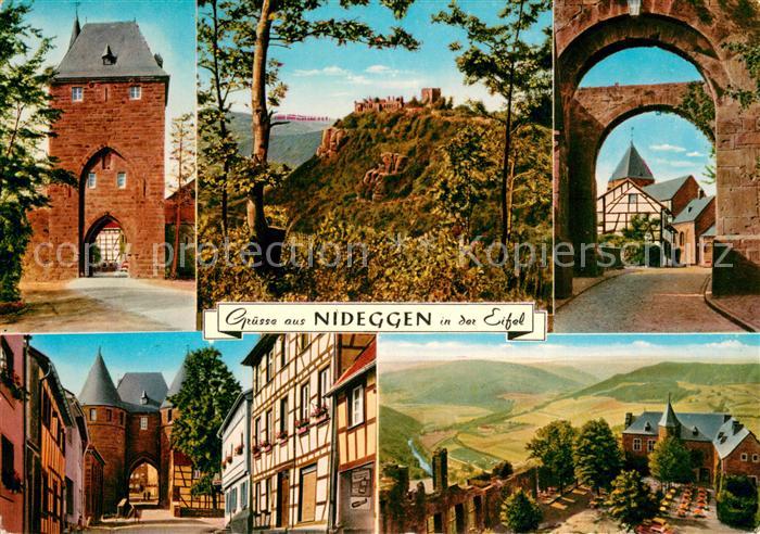 Nideggen Eifel Burg Burgansichten