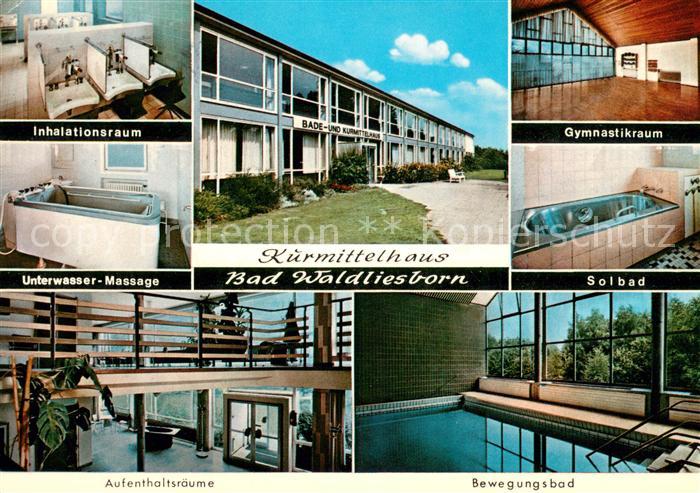 Bad Waldliesborn Bade- und Kurmittelhaus Innenraeume Anwendungen