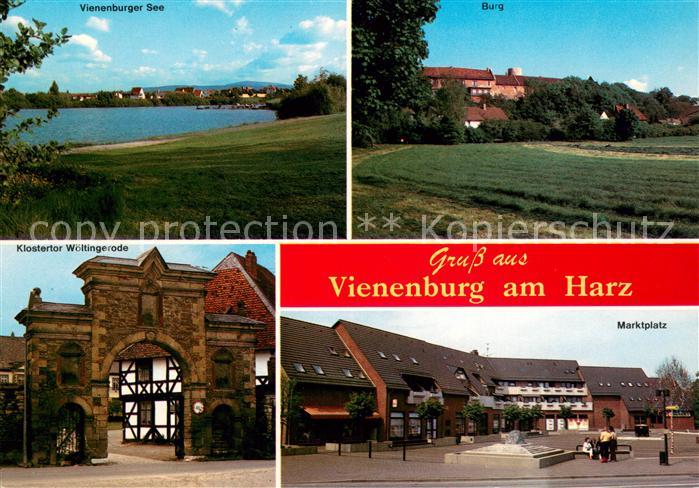 Vienenburg Panorama Vienenburger See Burg Marktplatz Klostertor Woeltingerode