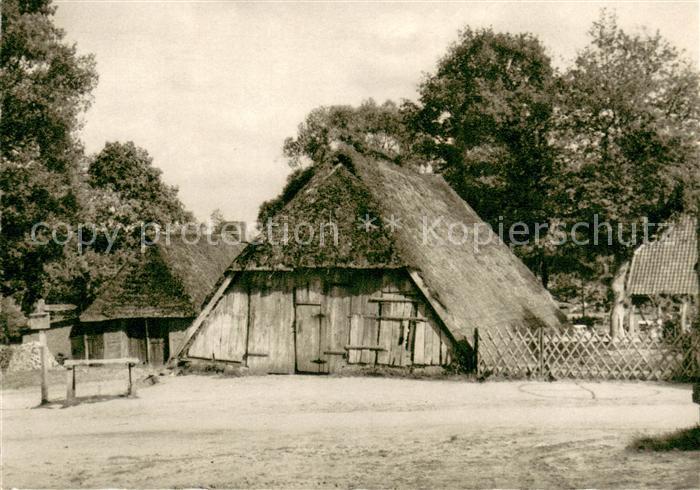 Undeloh Dorfbild Alte Haeuser