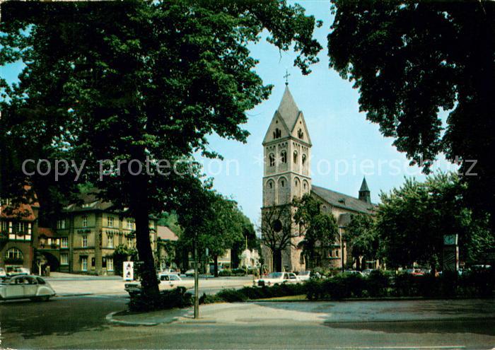 Bergisch Gladbach Laurentius Kirche am Konrad Adenauer Platz